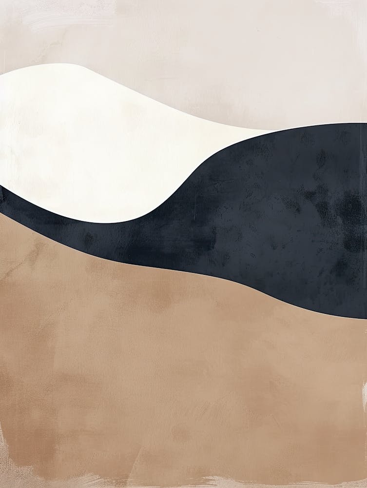 Subtle Sandscapes Minimalist Style