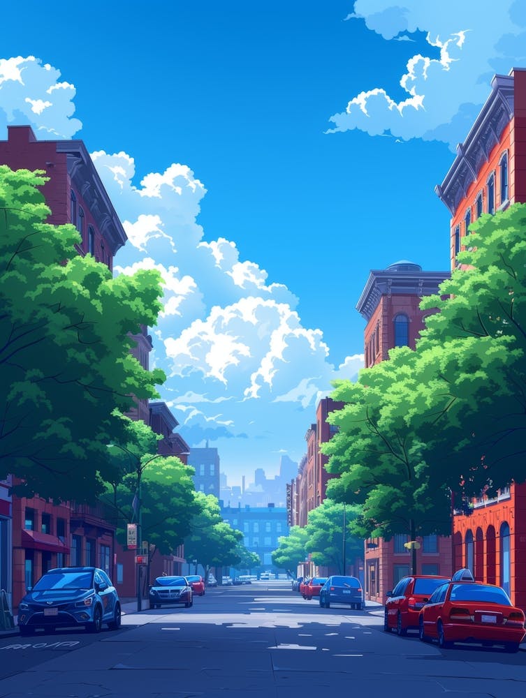 Anime City Street
