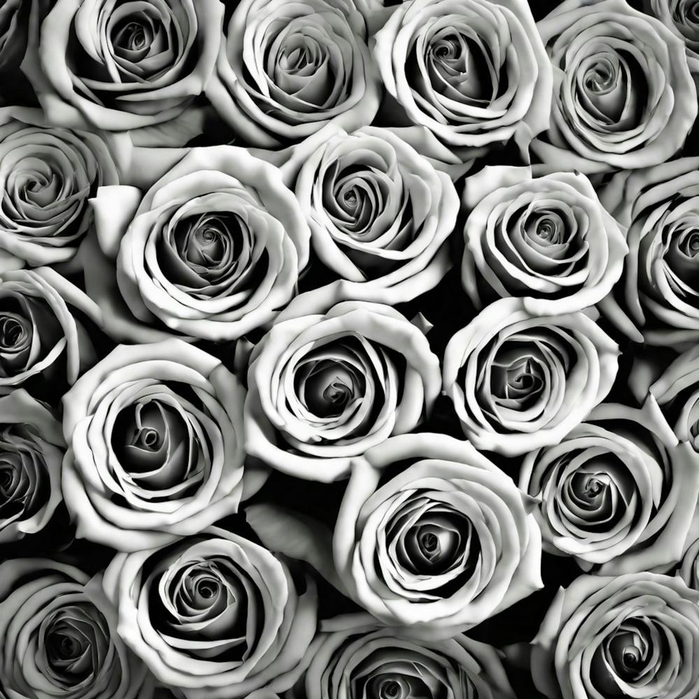 Black And White Roses 26