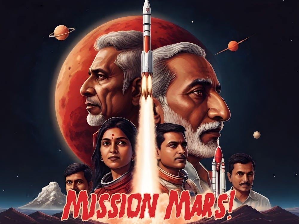 Mission Mars, Vintage Movie Poster