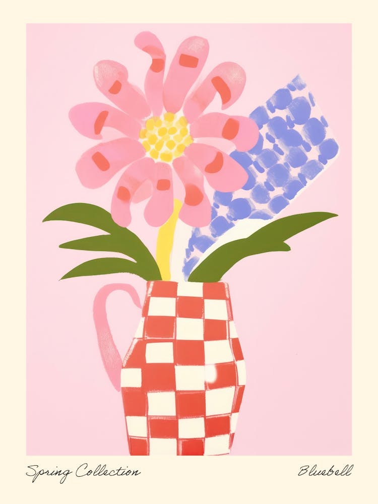 Spring Collection Bluebell Flower Vase 2