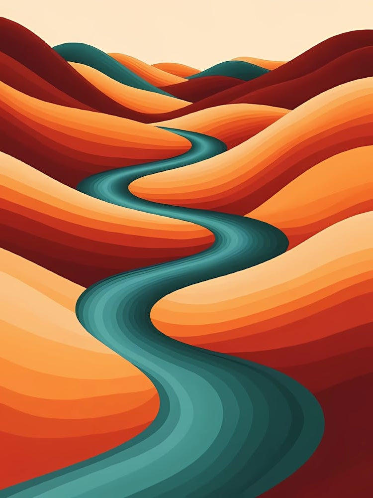 Abstract Landscape Painting 5