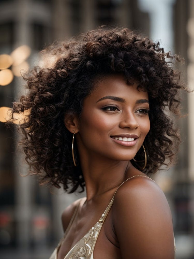Portrait Of African American Woman