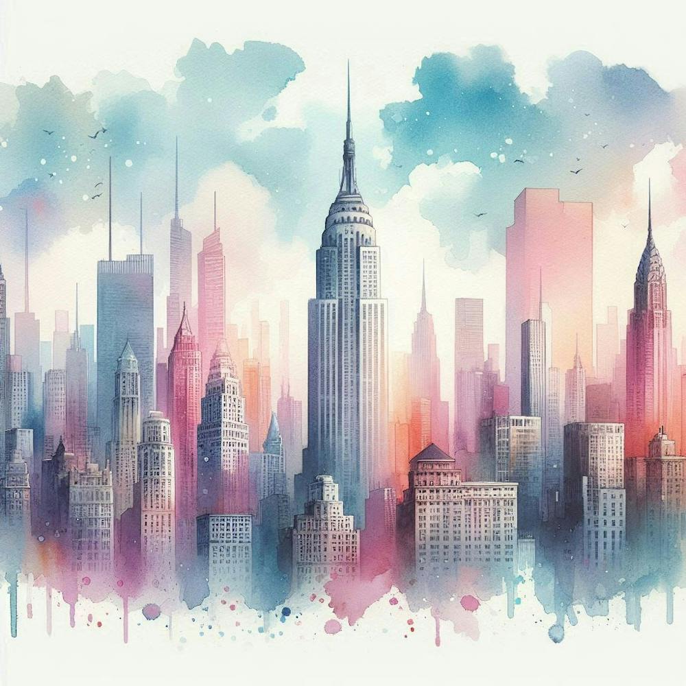 New York City Skyline 120