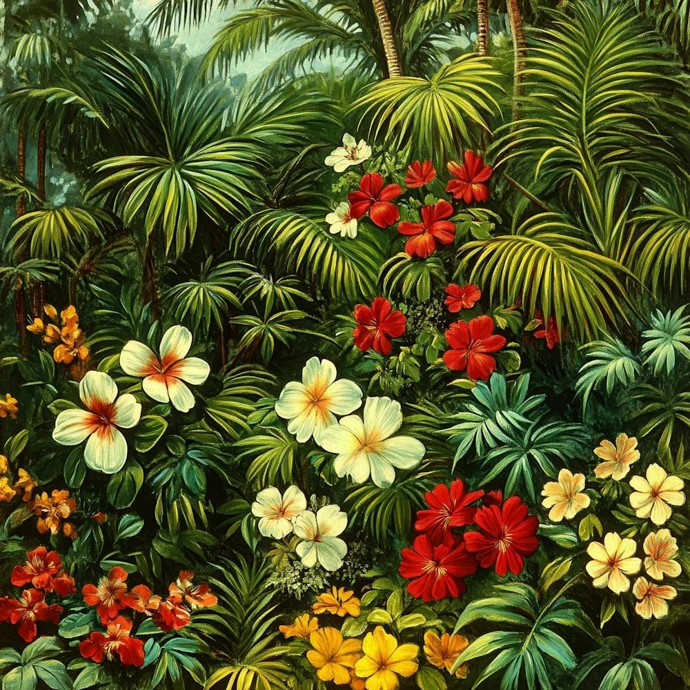Tropical Garden Art 4