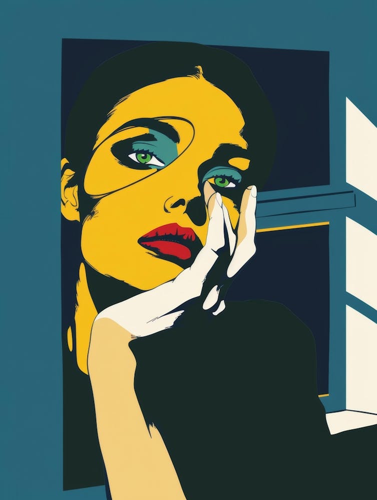 'Une Femme À Une Fenêtre'