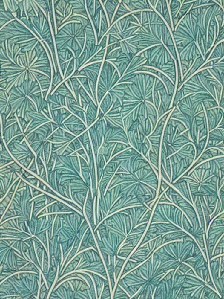 Pitch Pine 2 tree Vintage Botanical