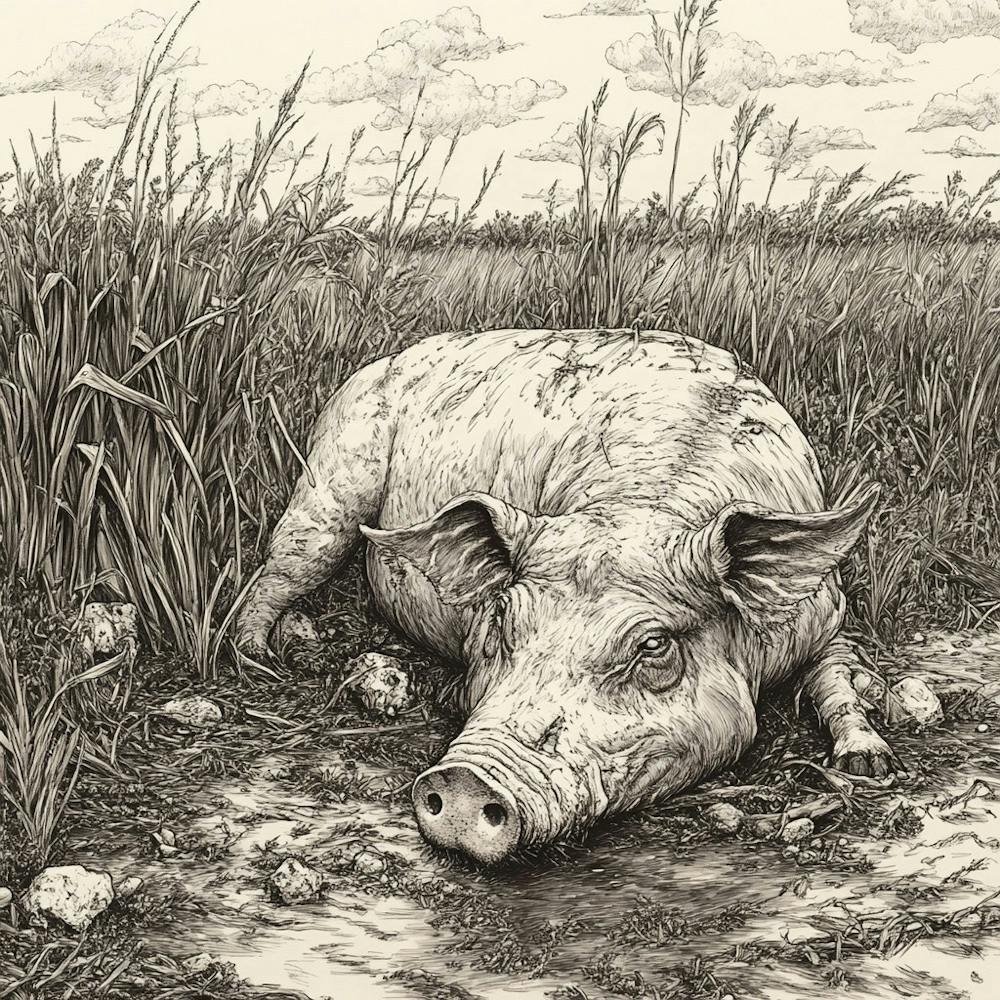 Pig In The Grass