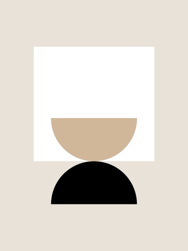 Boho Geometric Poster