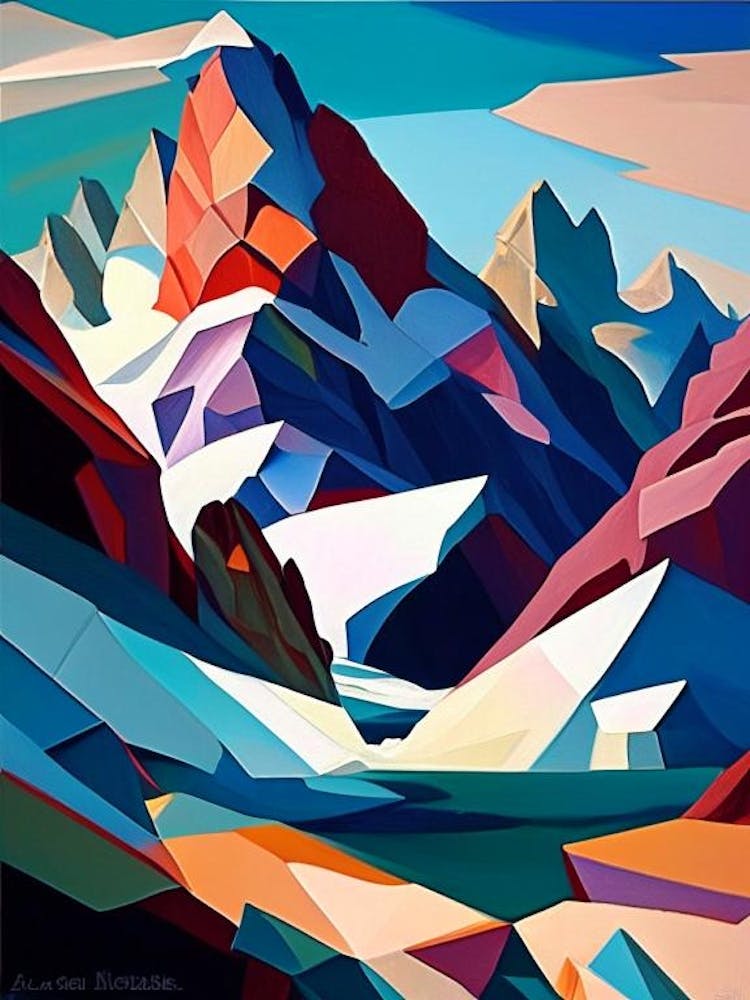 Los Glaciares National Park Argentina Cubo Futuristic