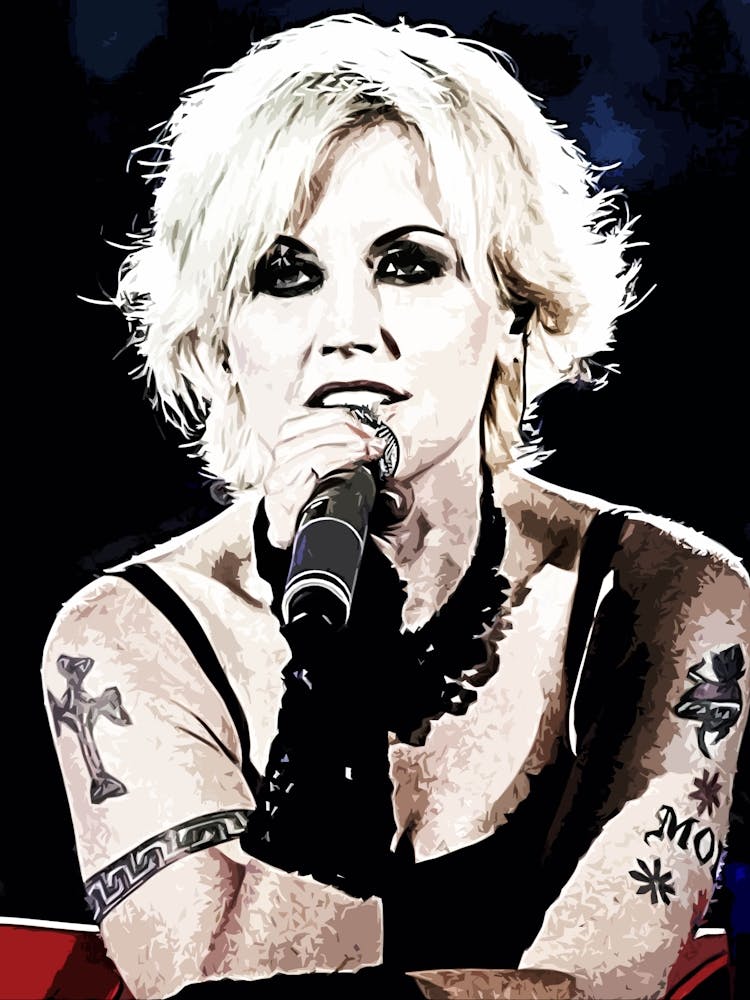 Dolores O'Riordan The Cranberries 4