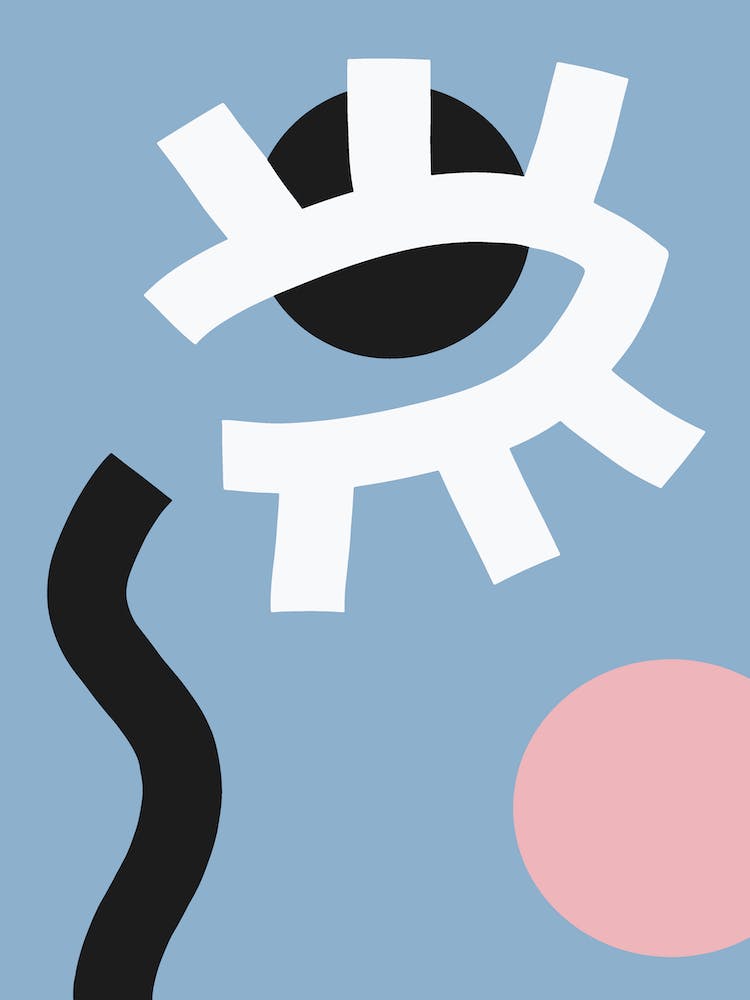 Cry Baby Abstract Eye