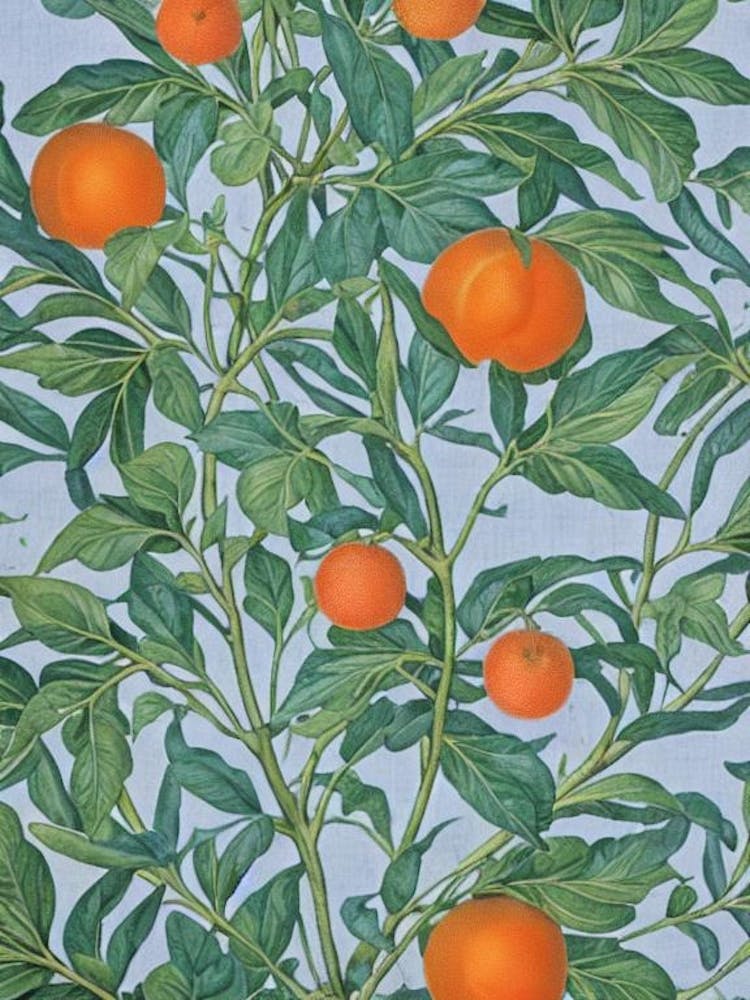 Clementine Vintage Botanical Fruit