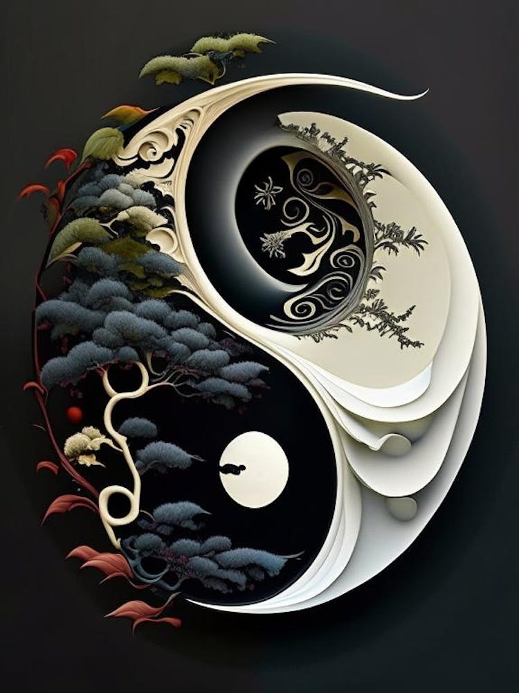 Repeat 2, Yin und Yang Illustration