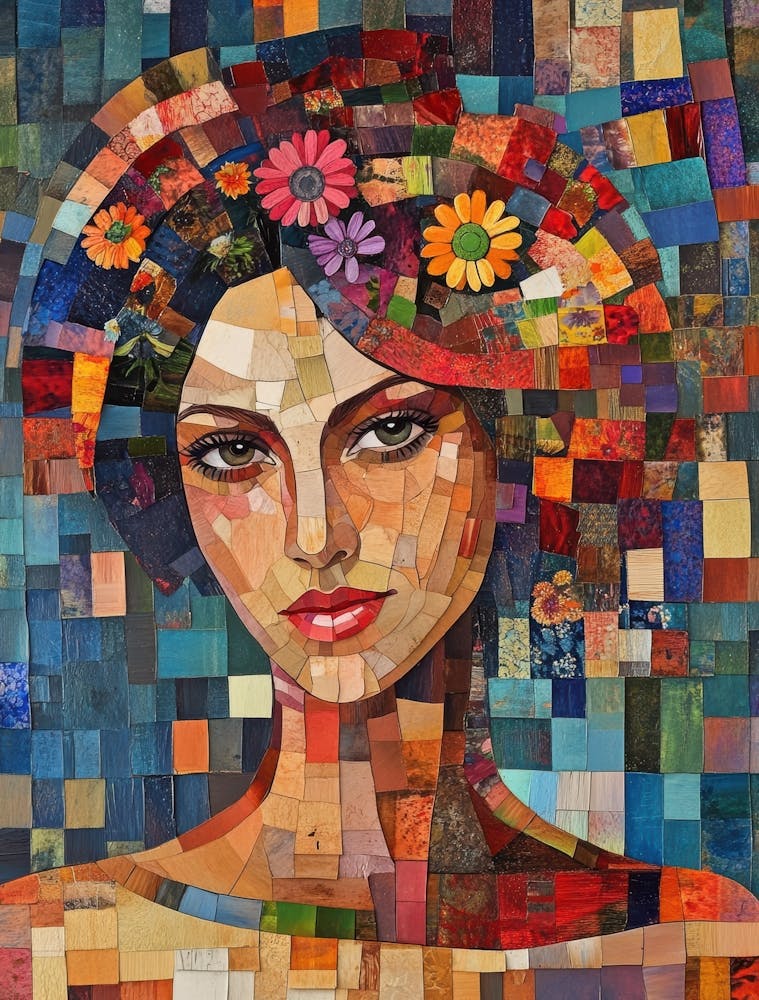 Mosaic Woman 6