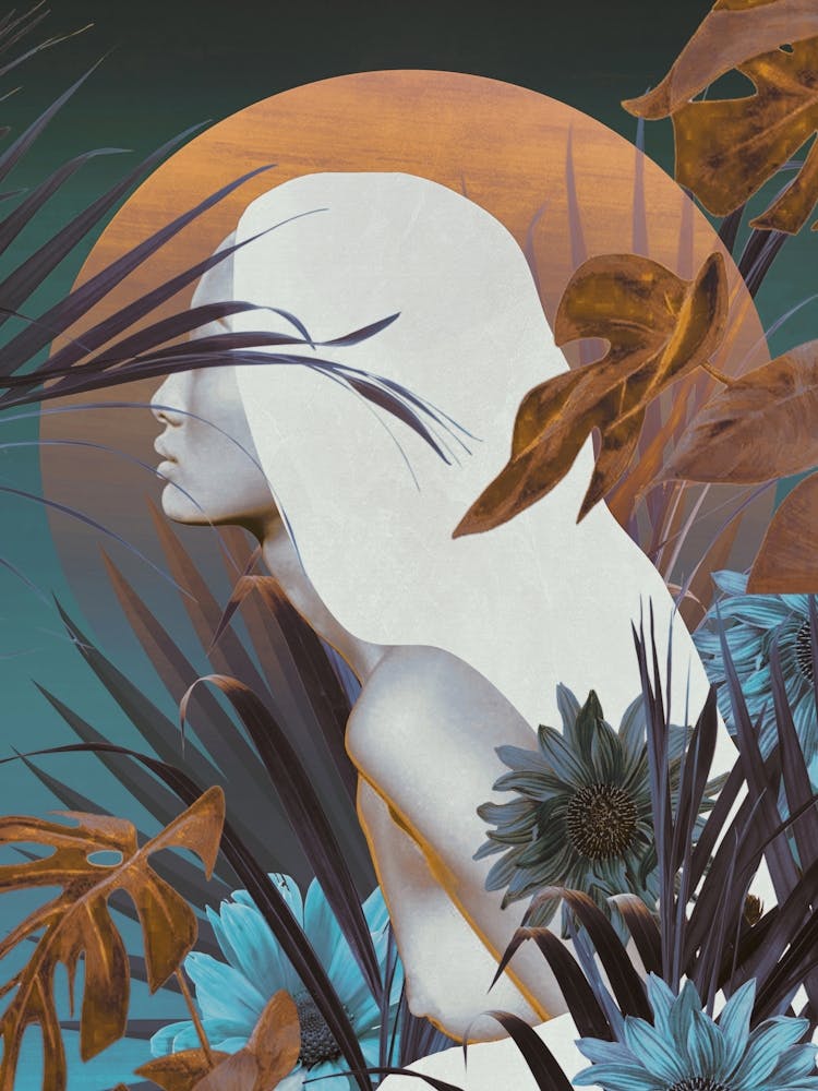 Golden Tropical Garden