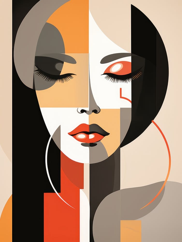 Abstract Of A Woman 16