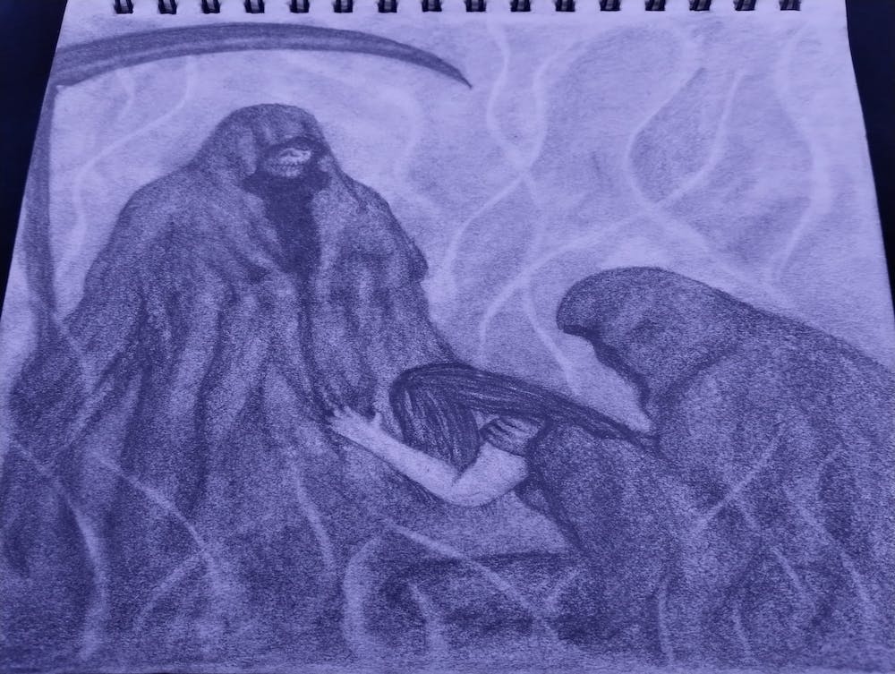 Grim Reaper and the lost girl