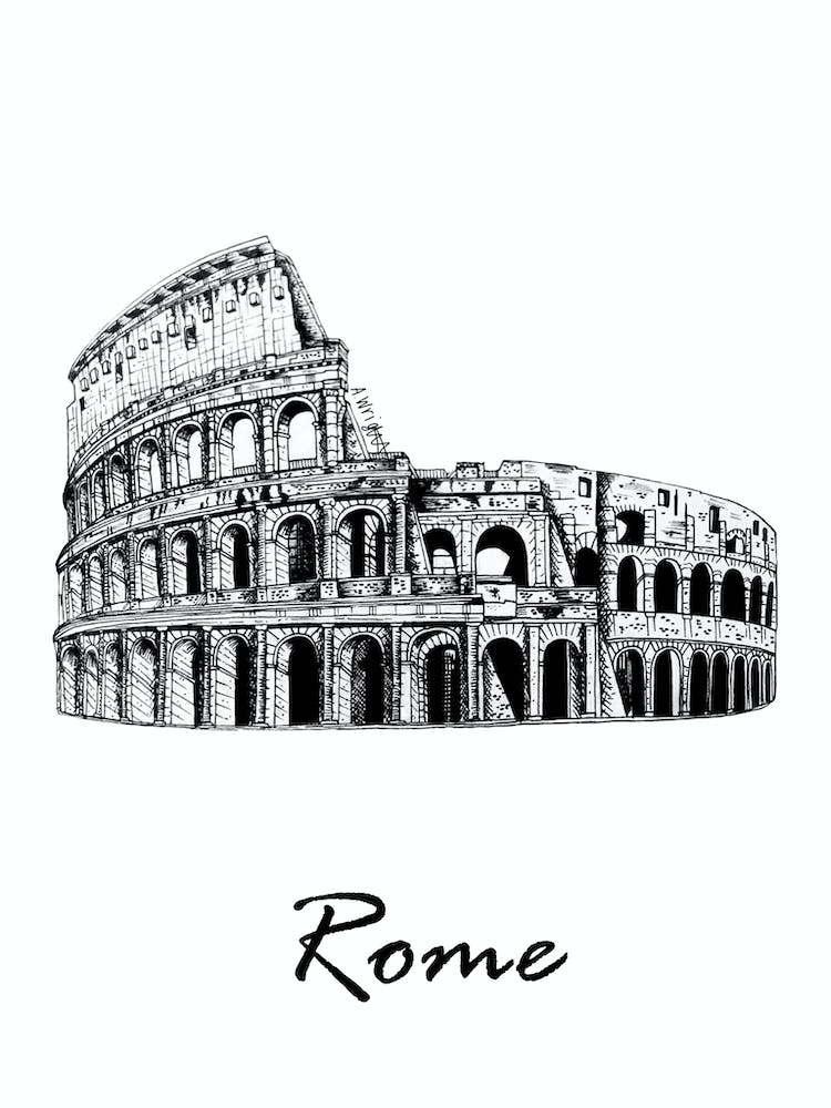 Fineliner Rome Landmark