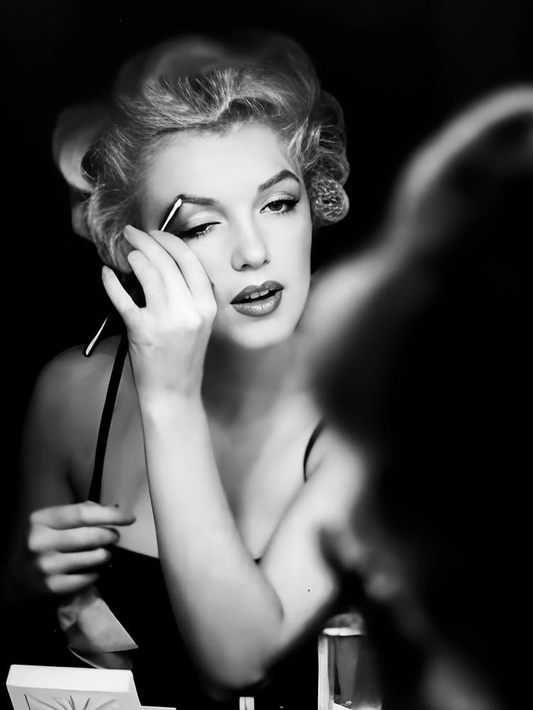 Marilyn Monroe Black And White 2