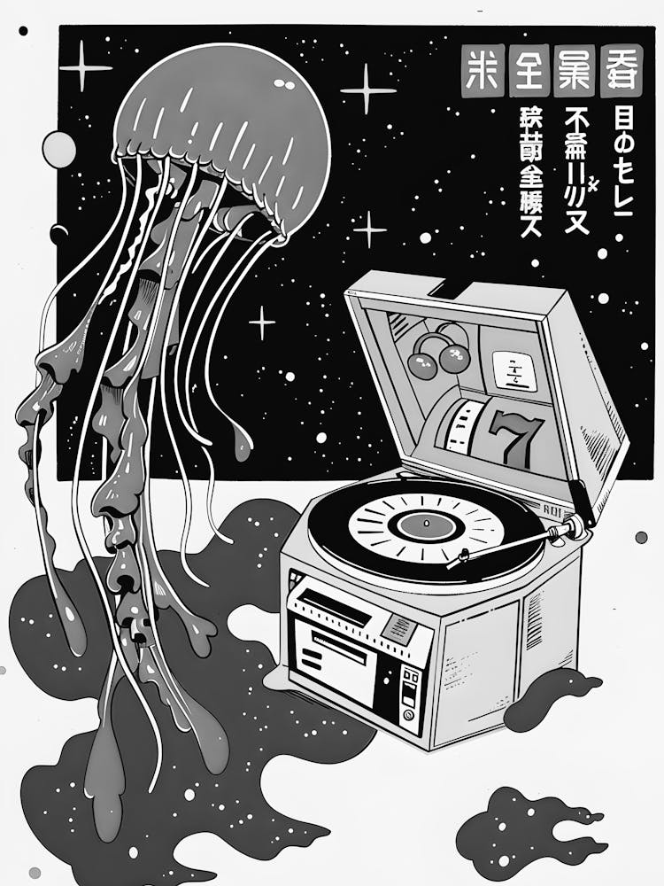 Jellyfish In Space 1