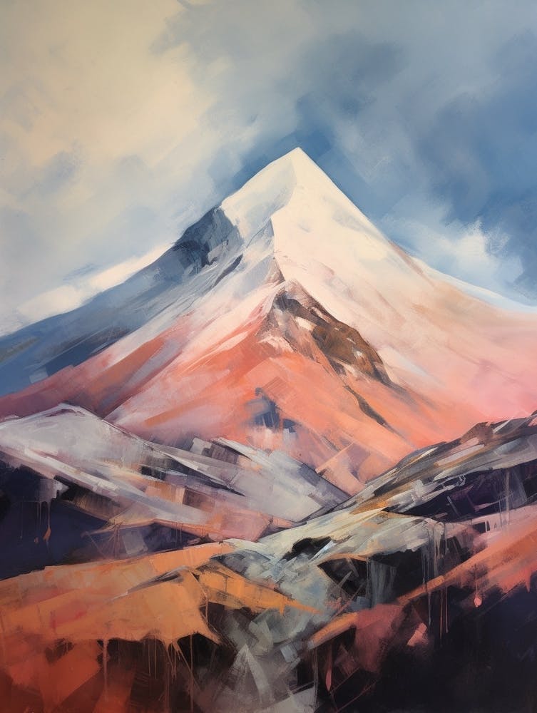 Ben Wyvis Scotland 3 Mountain Painting