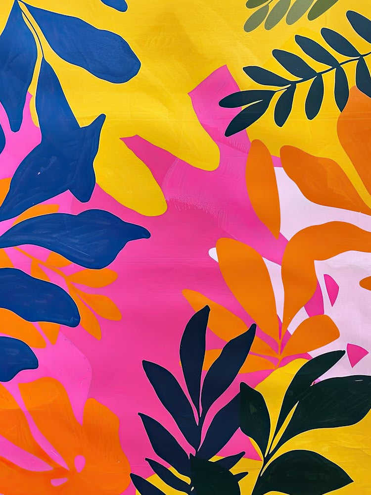 Painted Whispers Matisse Style