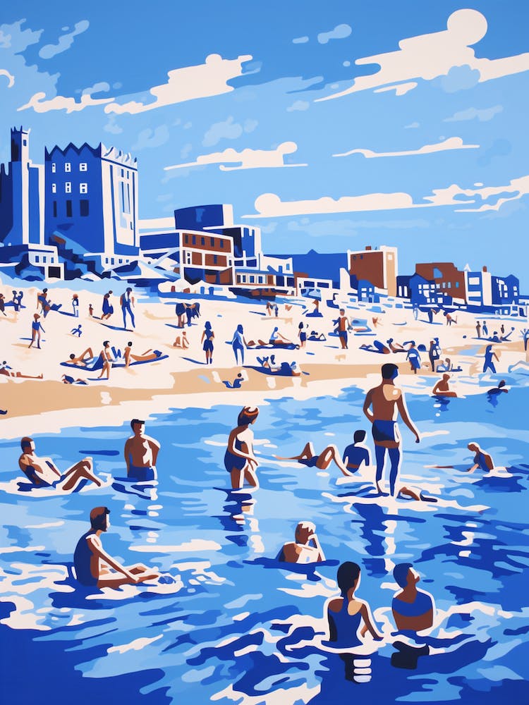 A Picture Of Broadstairs Beach Kent 2