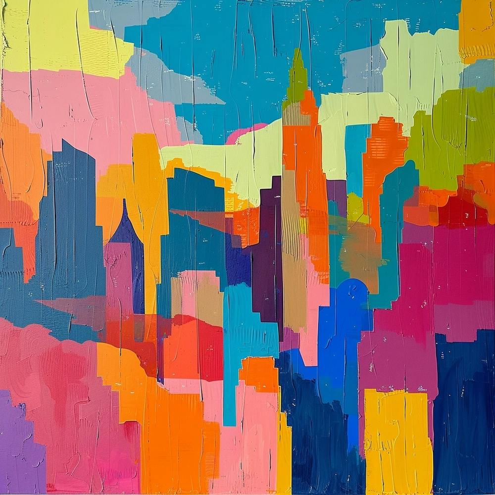 Abstract Travel Collection New York City Usa 2