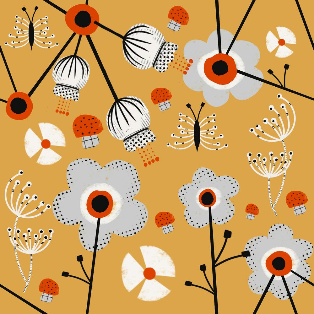 Stylize Poison Plants Light Yellow