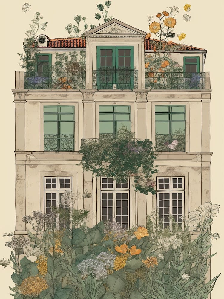 Maison aux Fleurs Lisbonne 7