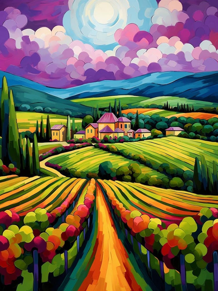Woodinville Wine Country Fauvism 3