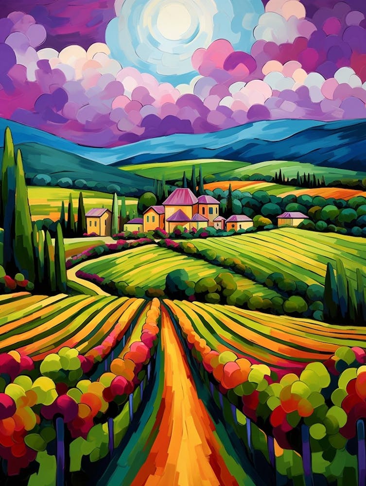 Woodinville Wine Country Fauvism 3