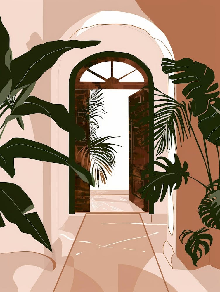 Doorway Illustration