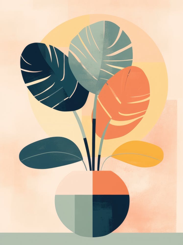 Seamless Abstract Plant