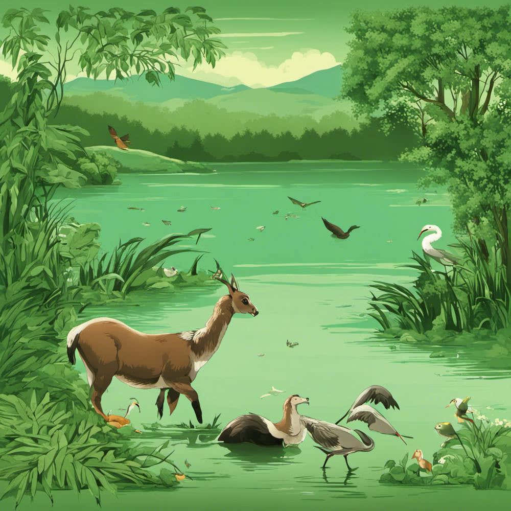 Wild Animals In The Forest