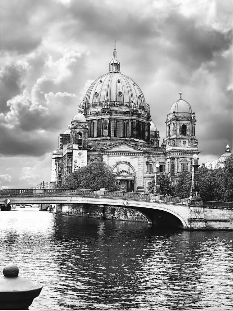 Berlin Cathedral on a moody day