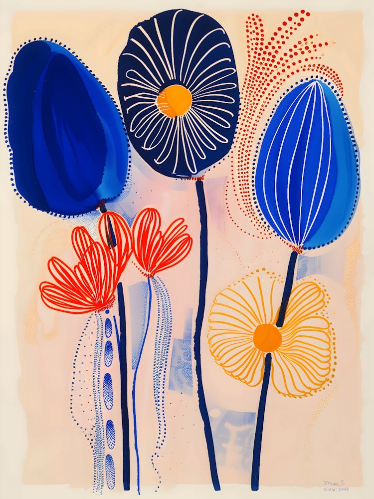 'Blue Flowers'