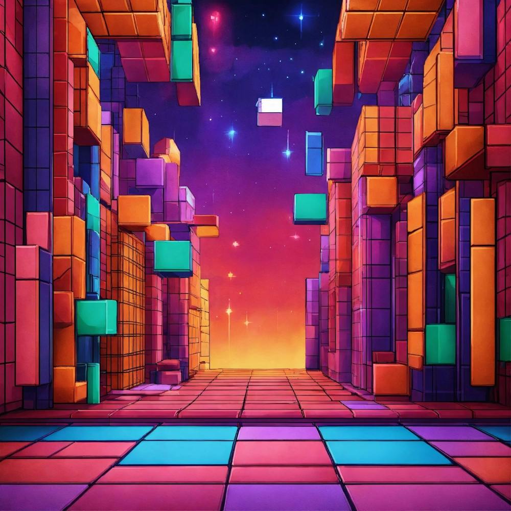 Tetris Stage Background