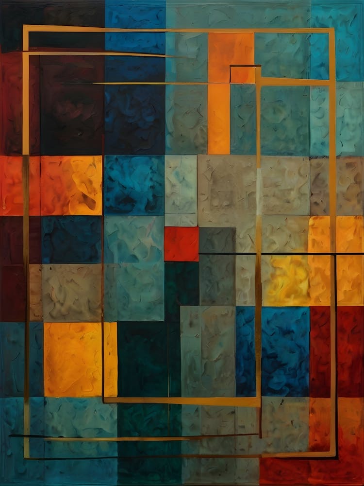 Abstrakte Quadrate