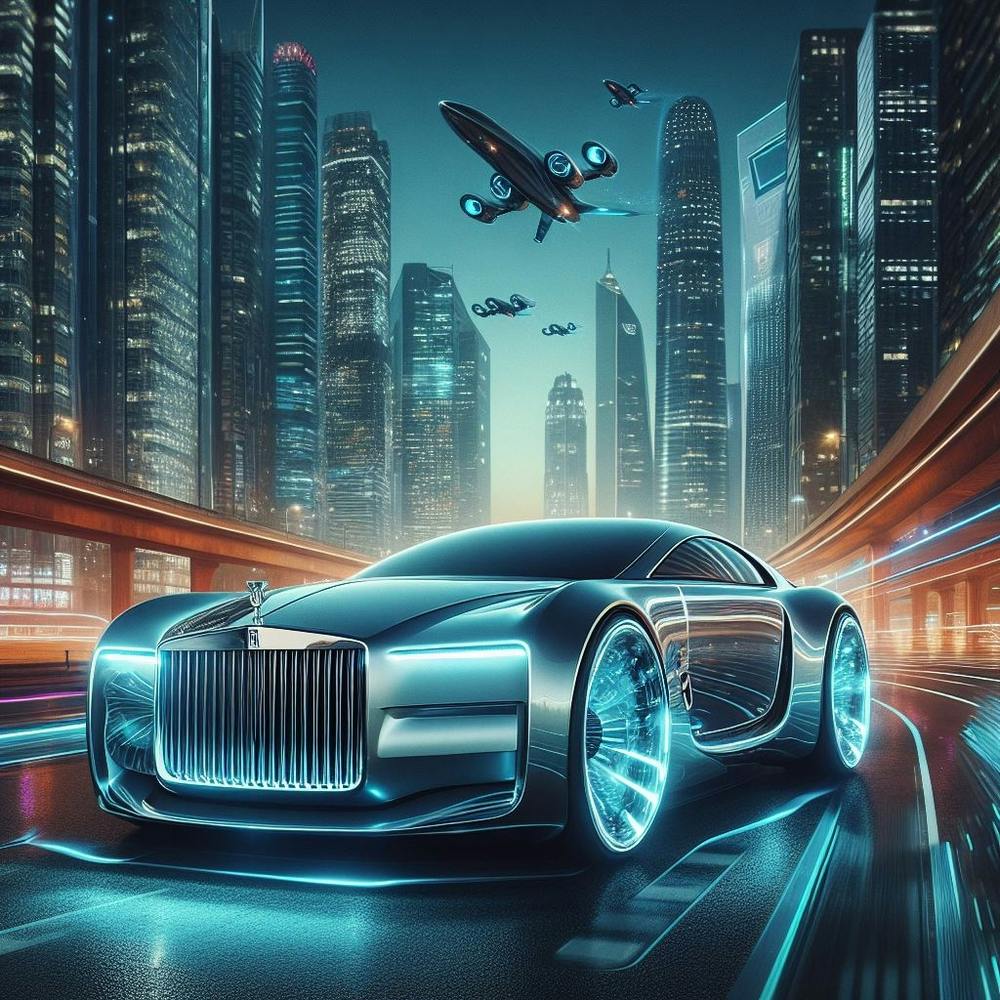 Futuristic Rolls Royce I