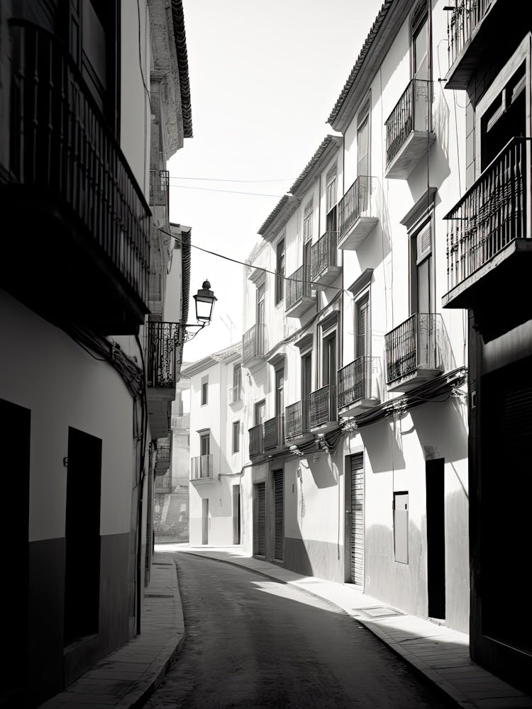 Granada, Spain, Black And White Photography 2