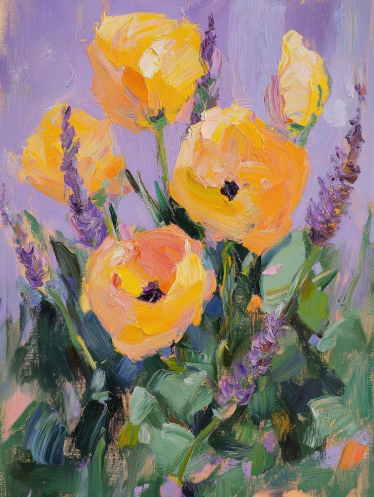 Yellow Poppies 11