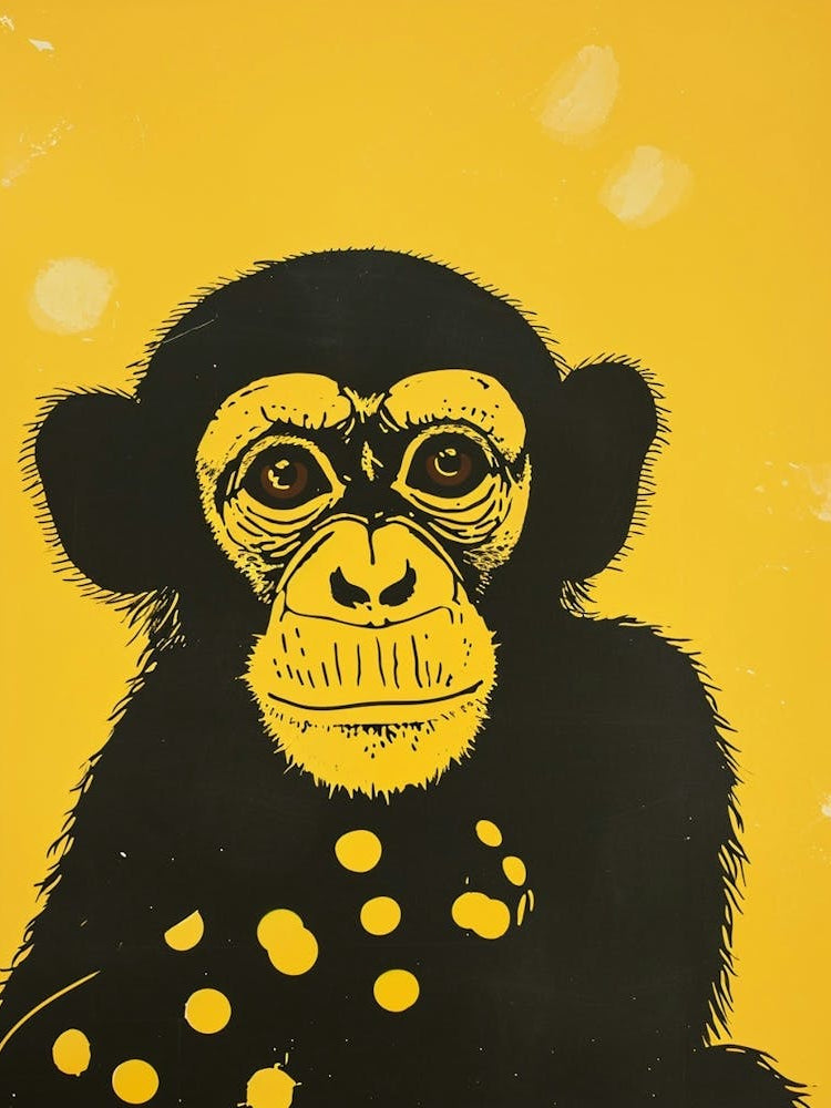 Yellow Chimpanzee 1