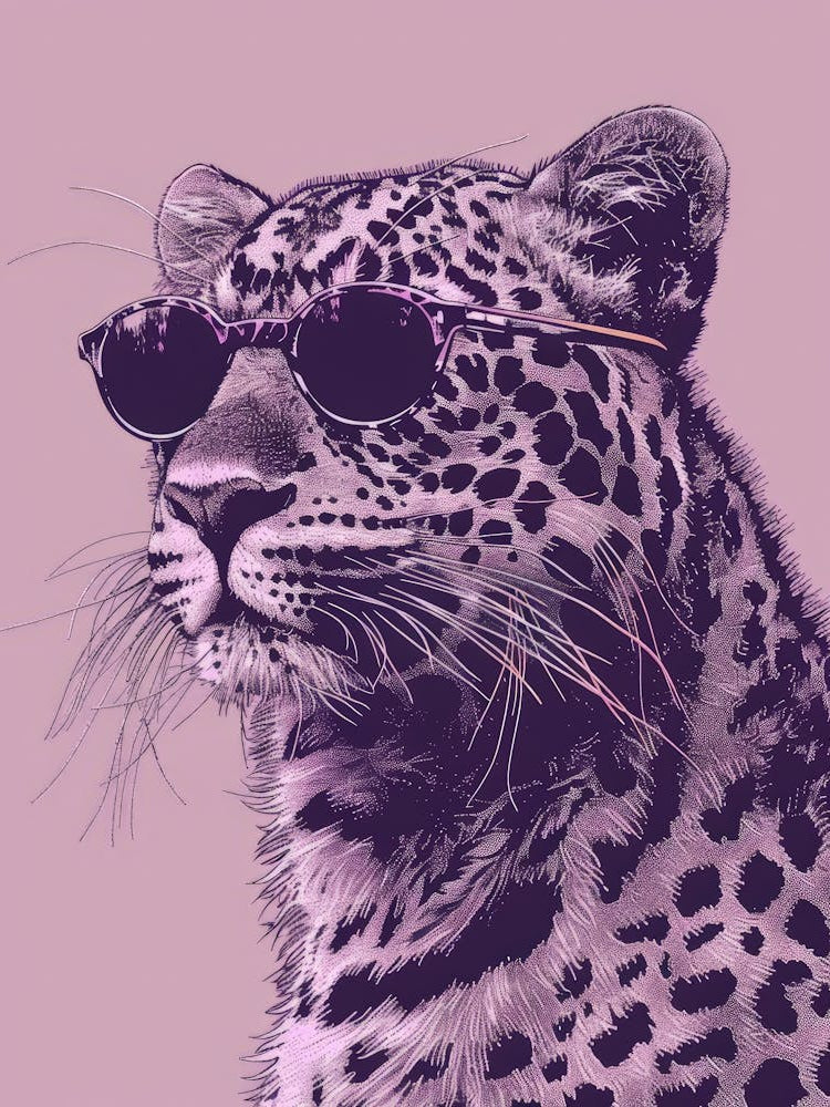 Leopard In Sunglasses