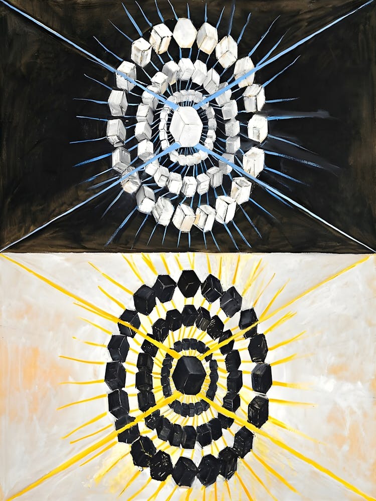 Hilma af Klint - Group IX,SUW No. 8, The Swan, No. 8 (1915)