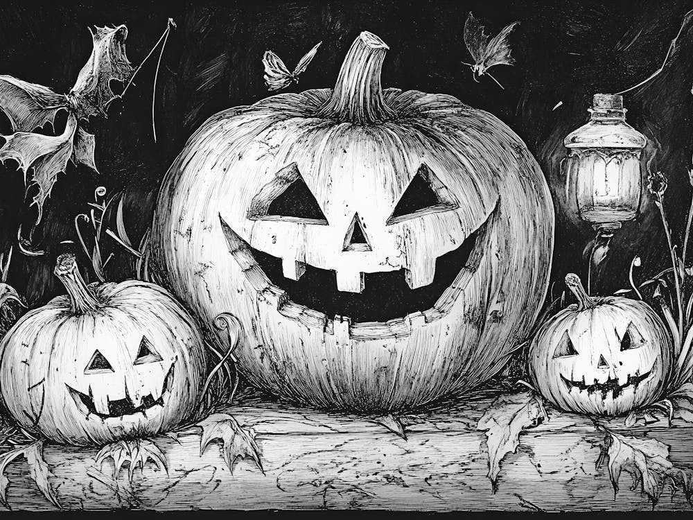 Halloween-Kürbisse