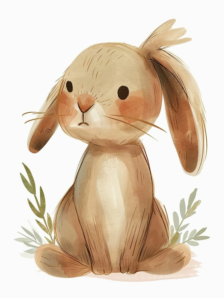 Havana Rabbit Kids Illustration 1