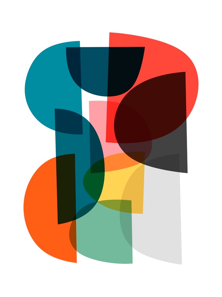 Modern Colorful Abstract Art B