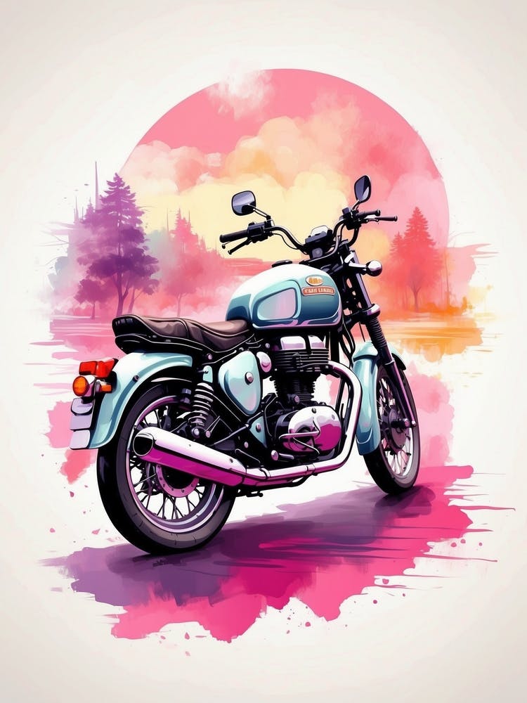 Royal Enfield Motorcycle.